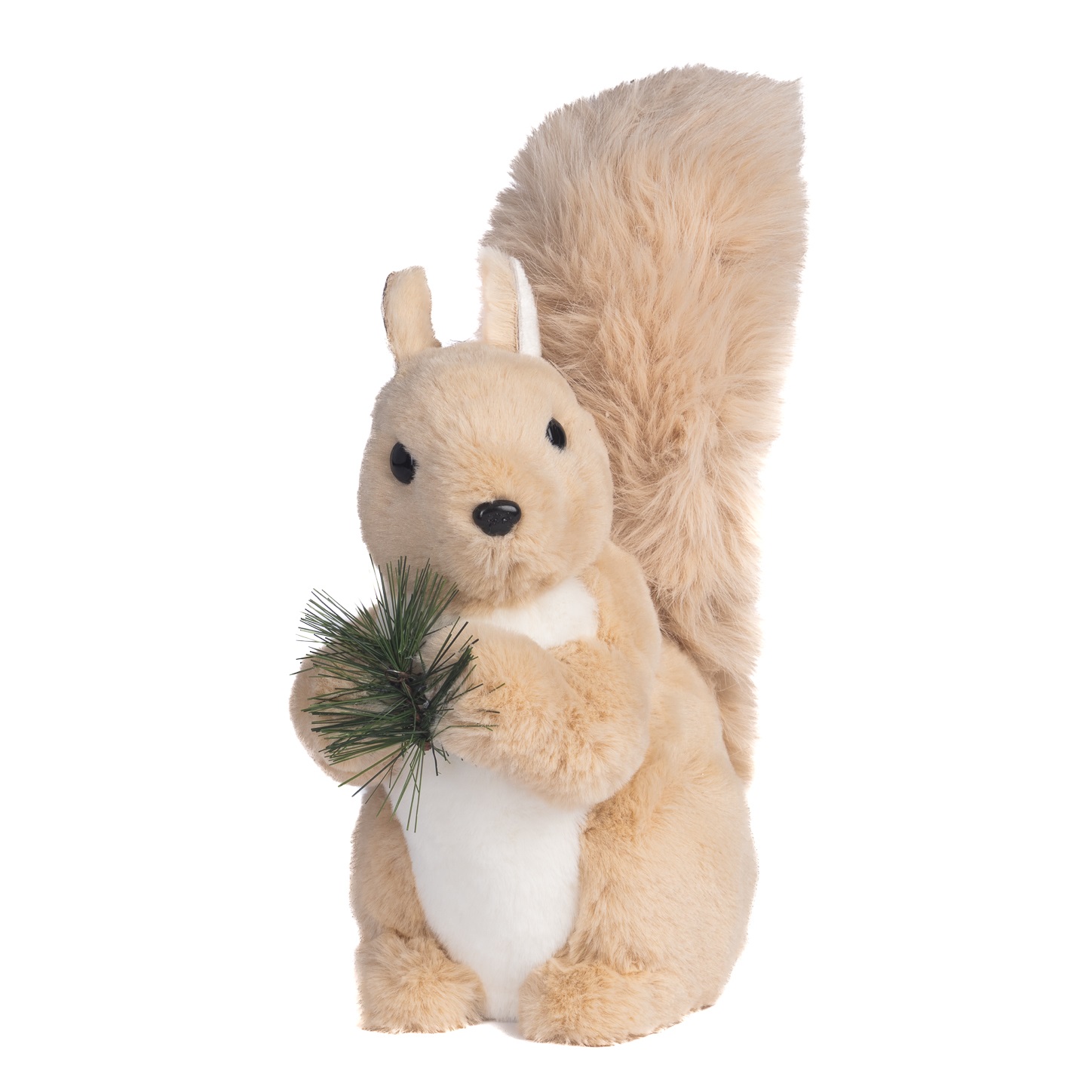 Scoiattolo di peluches con aghi di pino - H.30 cm - Goodwill